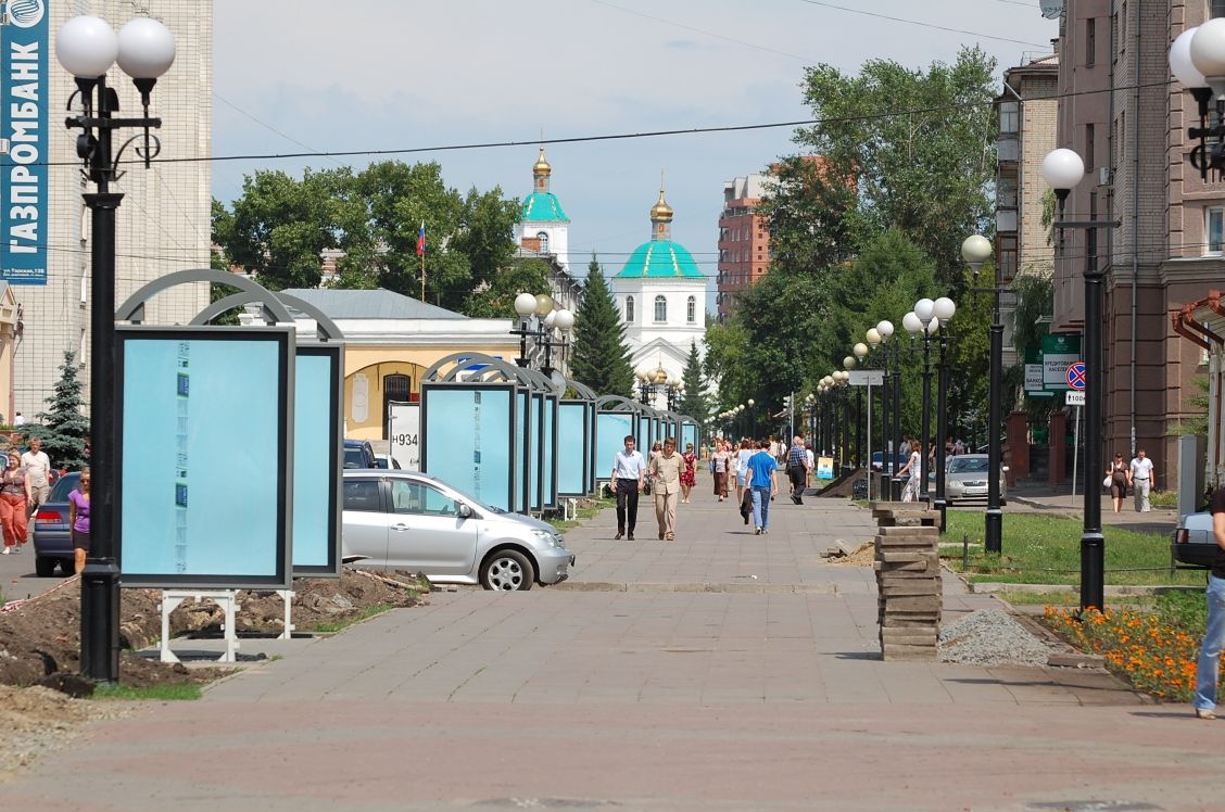 Путь к храму по-омски.