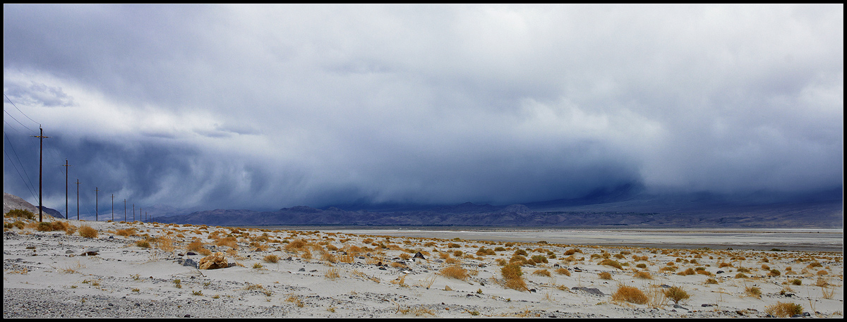 Storm over Owens Valley