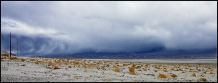 Storm over Owens Valley