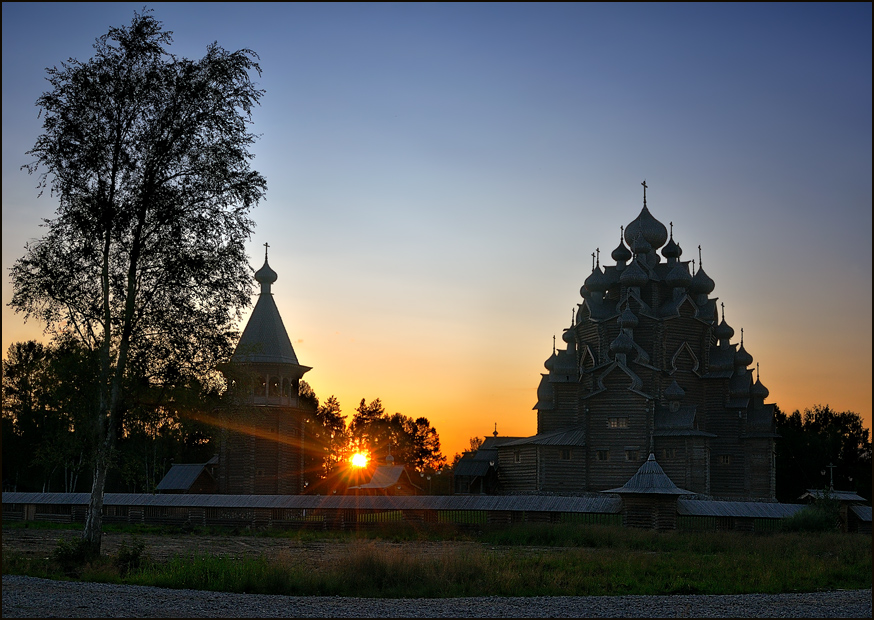 Тёплые краски заката