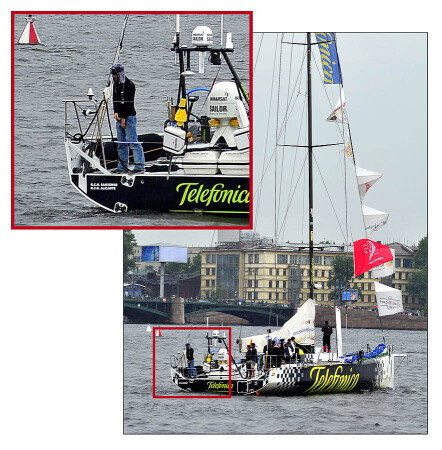 "торжественный финал регаты "VOLVO OCEAN RACE&