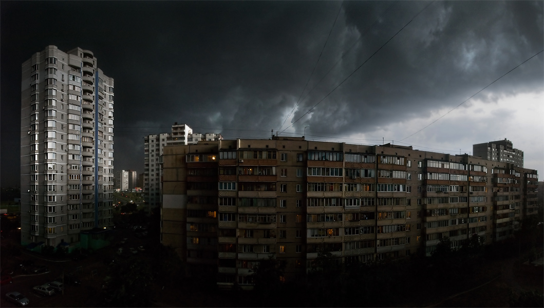 баловство природы, взгляд с балкона...