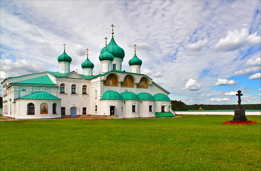 Алесандро Свирский монастырь. Преображенский собор