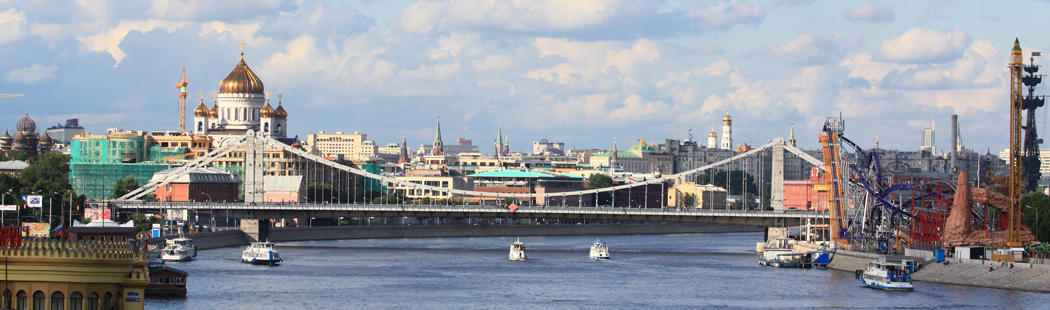 Вид с Фрунзенского моста