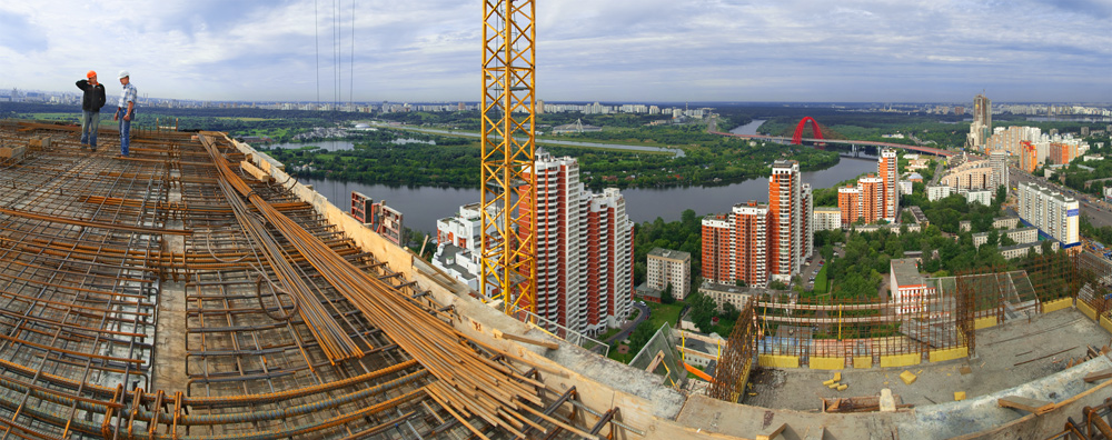 140 метров над Москвой