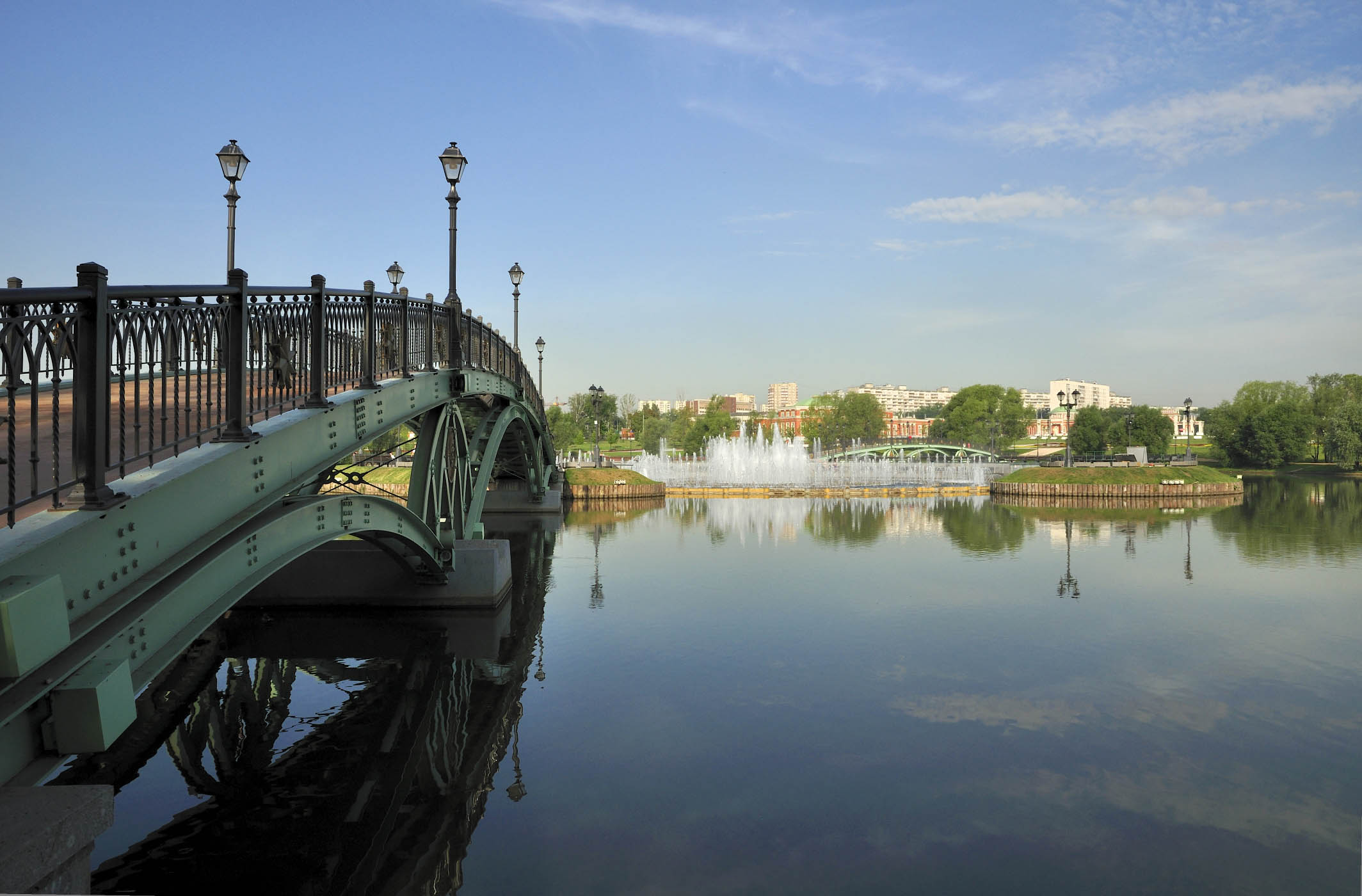 В Московском парке.