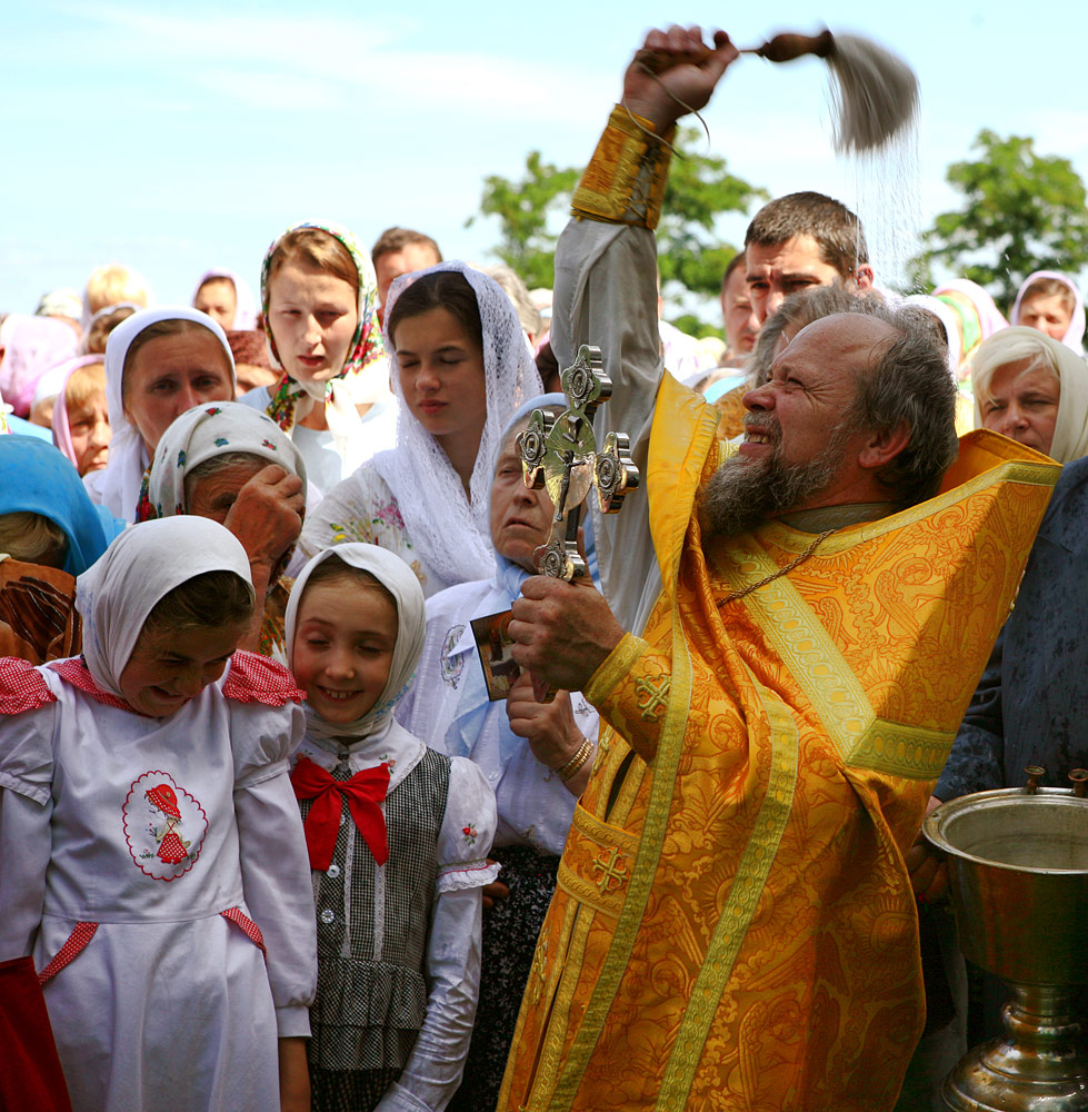 Крестный ход в Чернобыле