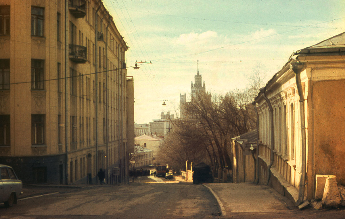 Таганка. Строганов Алексей. Улица Забелина 1987 год.