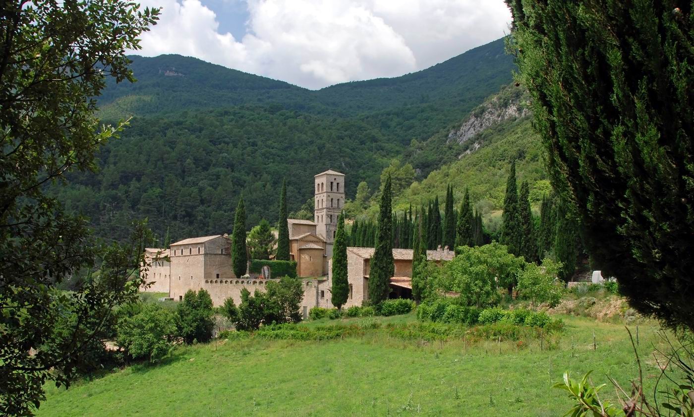 Abbazia San Pietro in Valle. Umbria.