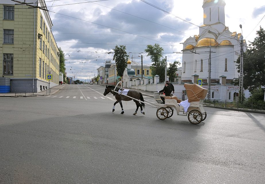 на улицах нашего города