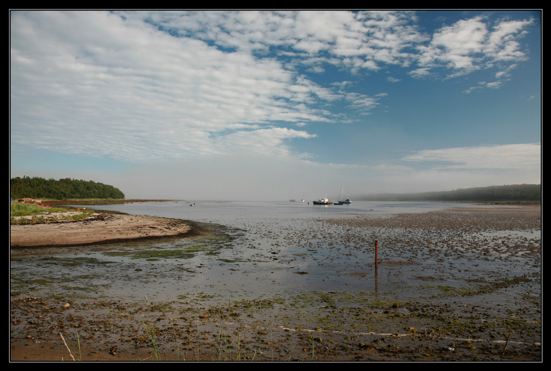 Белое море.Отлив