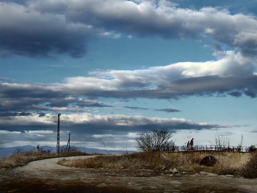 Under clouds of heaven