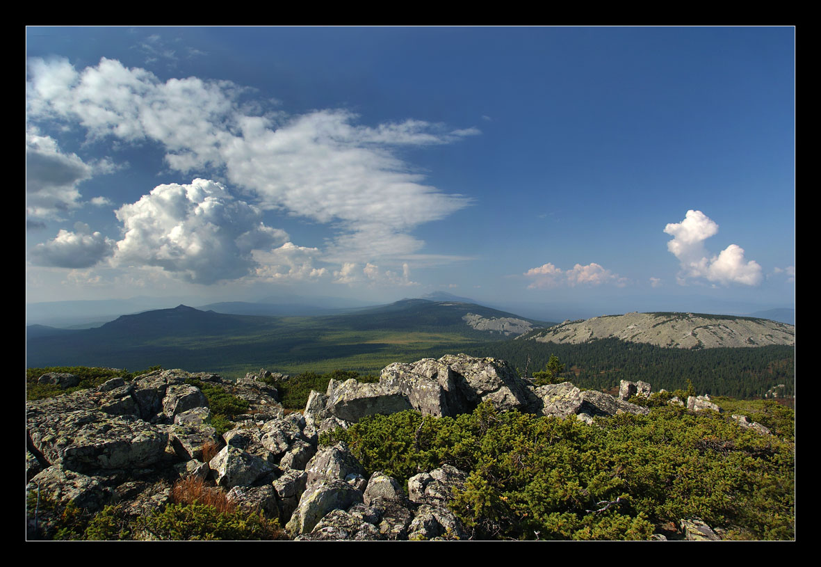 На хребте