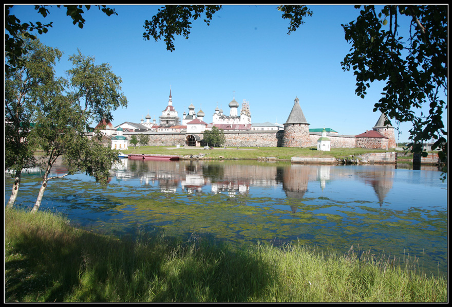 Кремль Соловецкий.полдень