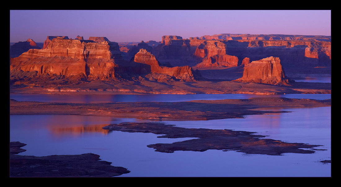 Sunset on Lake Powell