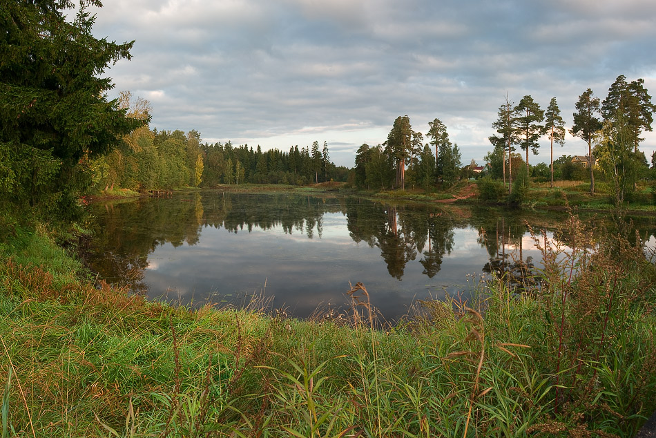 озеро на краю деревни