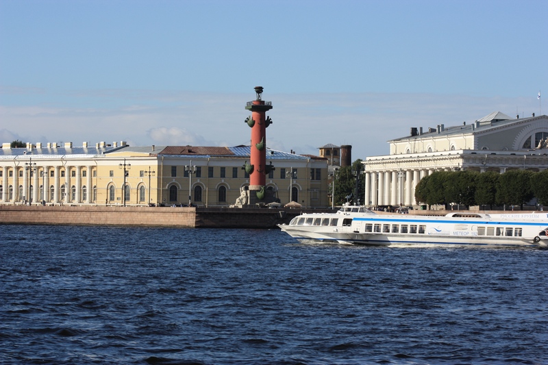 метеор и Василевский остров