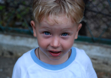 небо в глазах...