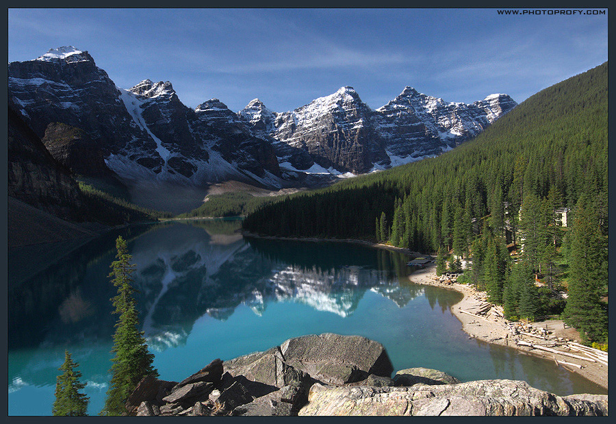 Moraine Lake, Alberta, Canada