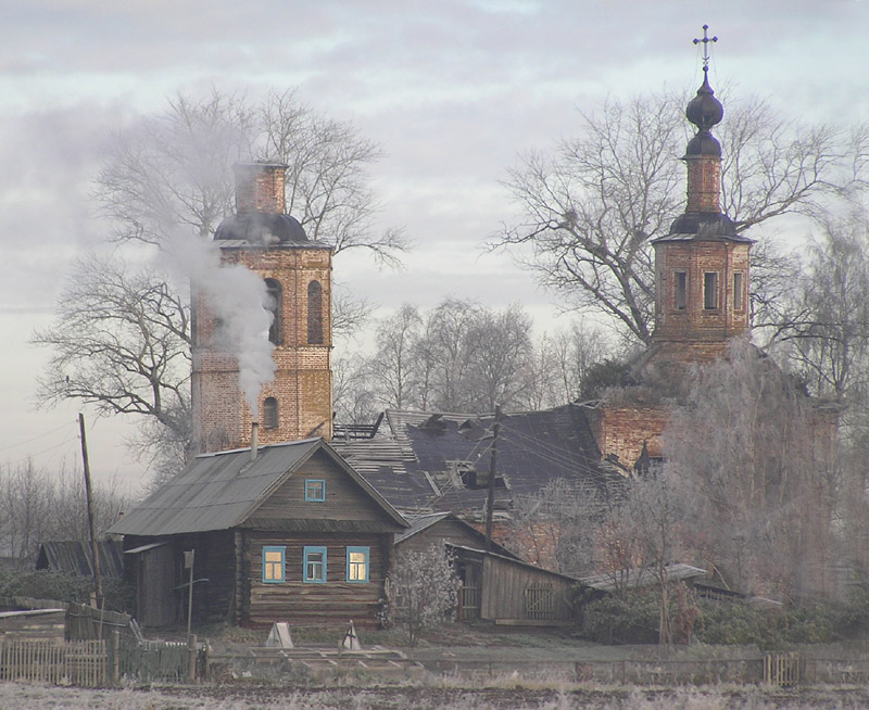 первые заморозки