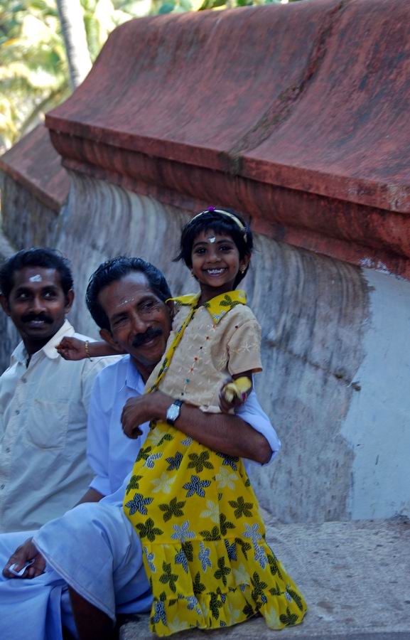 Varkala. Болливудская улыбка.