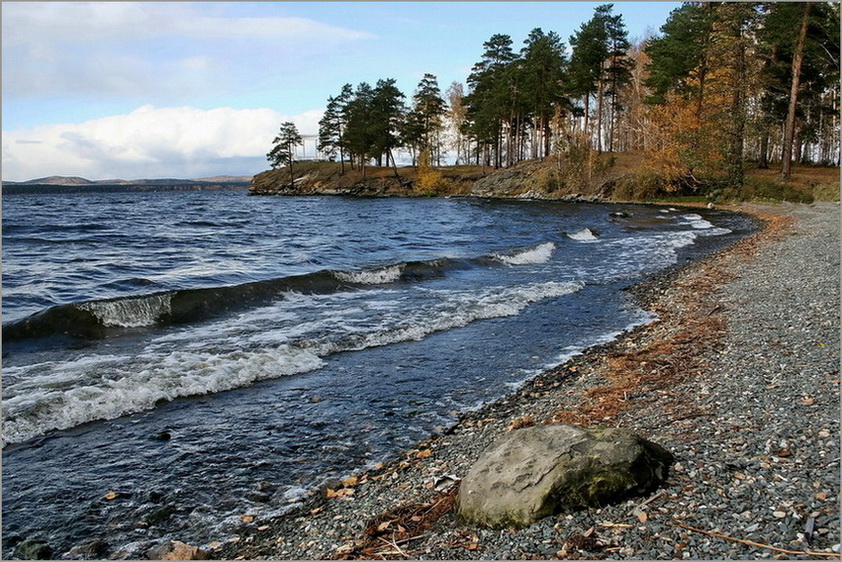 Осень на берегах Иртяша