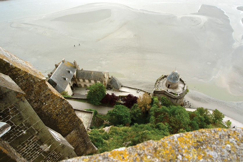 Bretagne...v zamke Mont Saint Michel