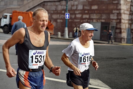 Ветераны марафонских забегов