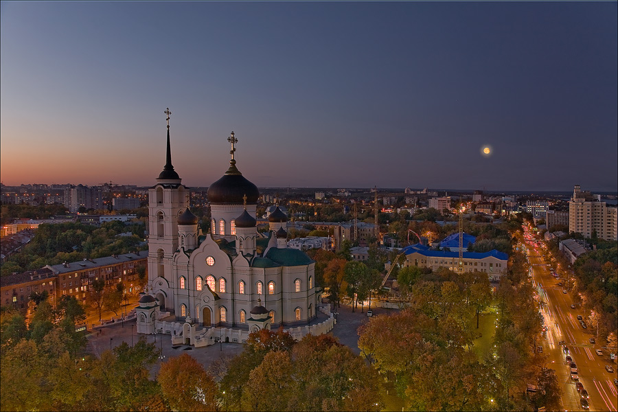 Благовещенский собор. Октябрь. Воронеж.