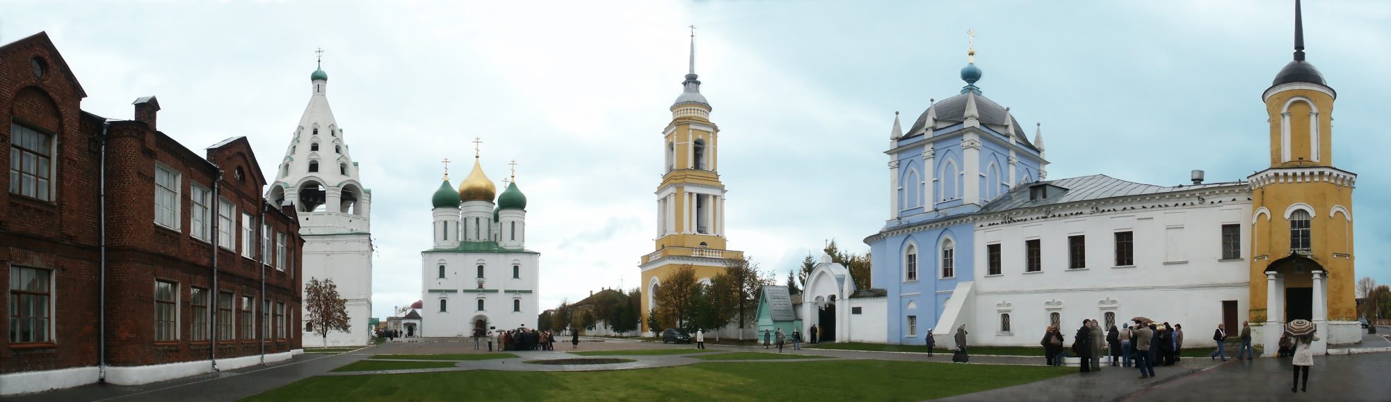 панорама Коломенского Кремля