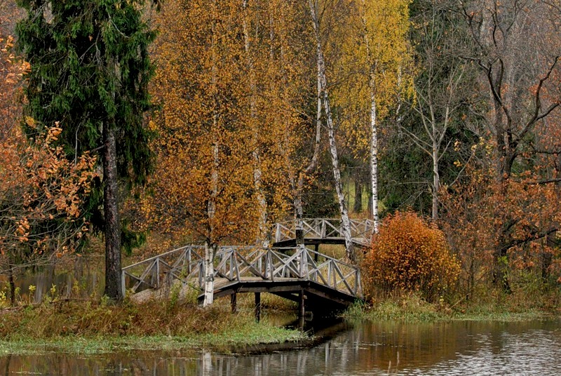 Осень в Абрамцево