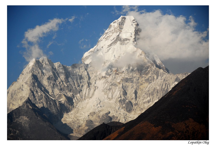 Вид на Ama Dablam peak