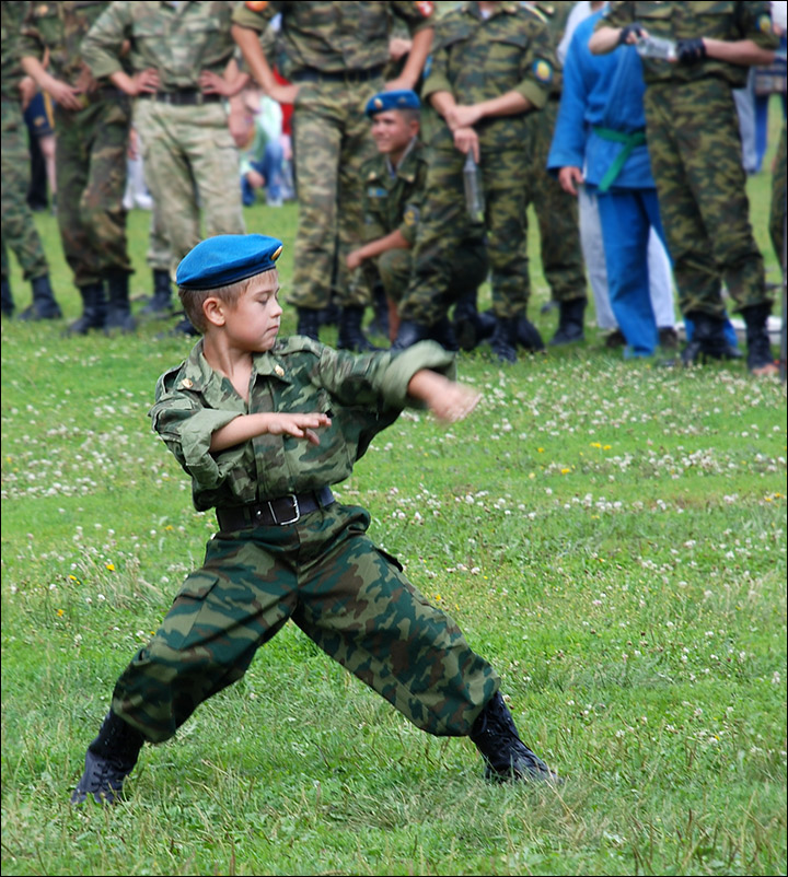 Я уже сын полка!