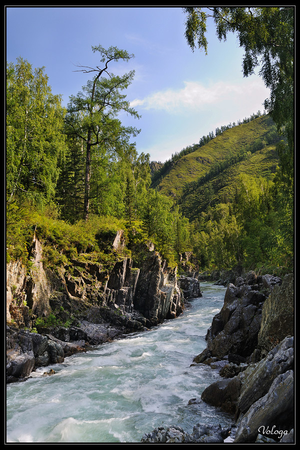 Утро на реке Кумир