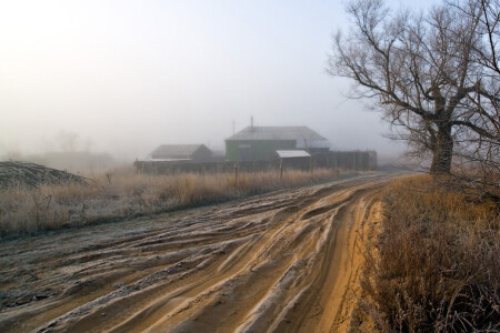 Русская деревня...Дорога.