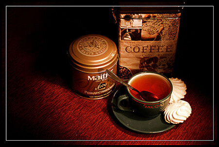 Tea or coffee? ))