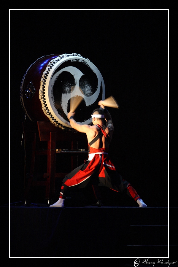 The Japanese drummers