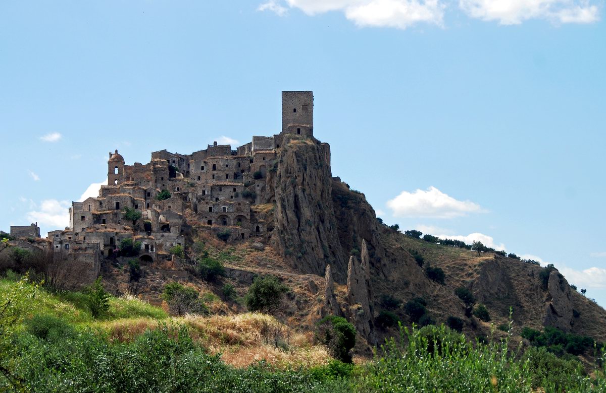 Craco. Город - призрак.