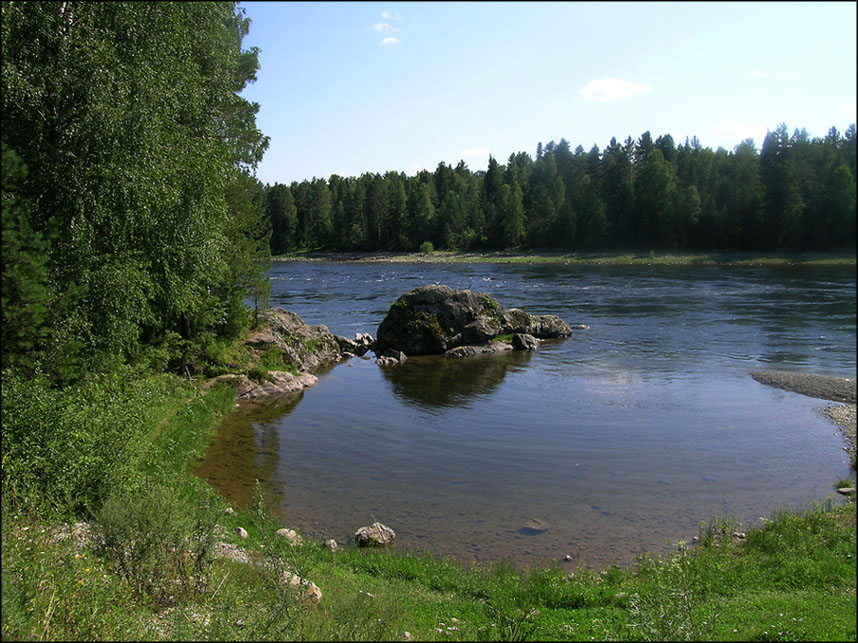 Тихая заводь на Бие