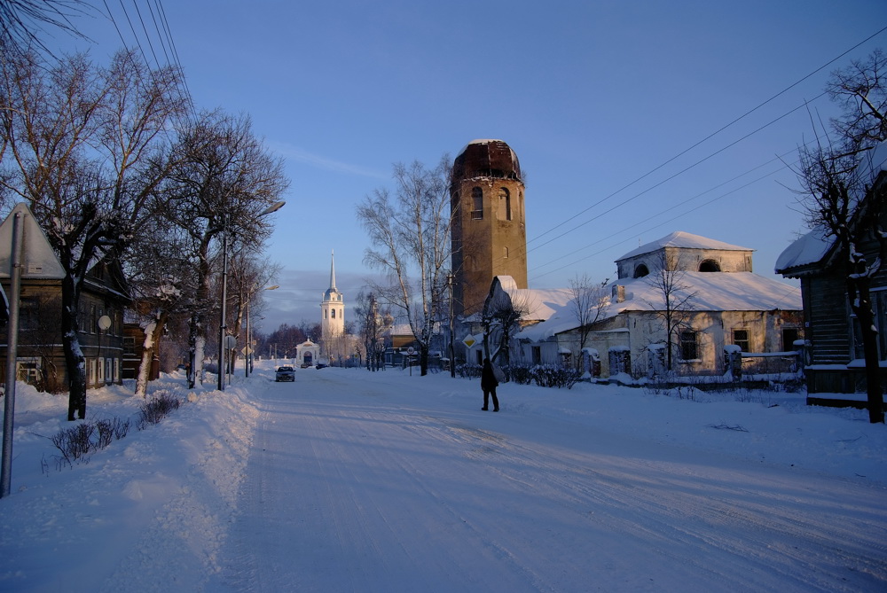 Зима в Петровском городке