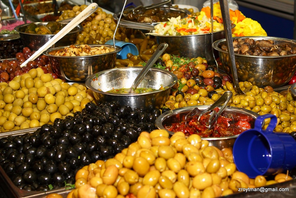 Olives of Mahane Yehuda Market