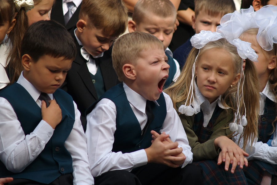 Первый раз... в первый класс...