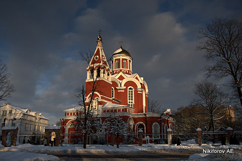 Храм &quot;Благовещение&quot;в Петровском парке