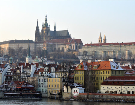 Зимняя Прага