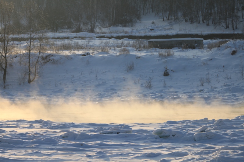 Катунь, Рождество, -30