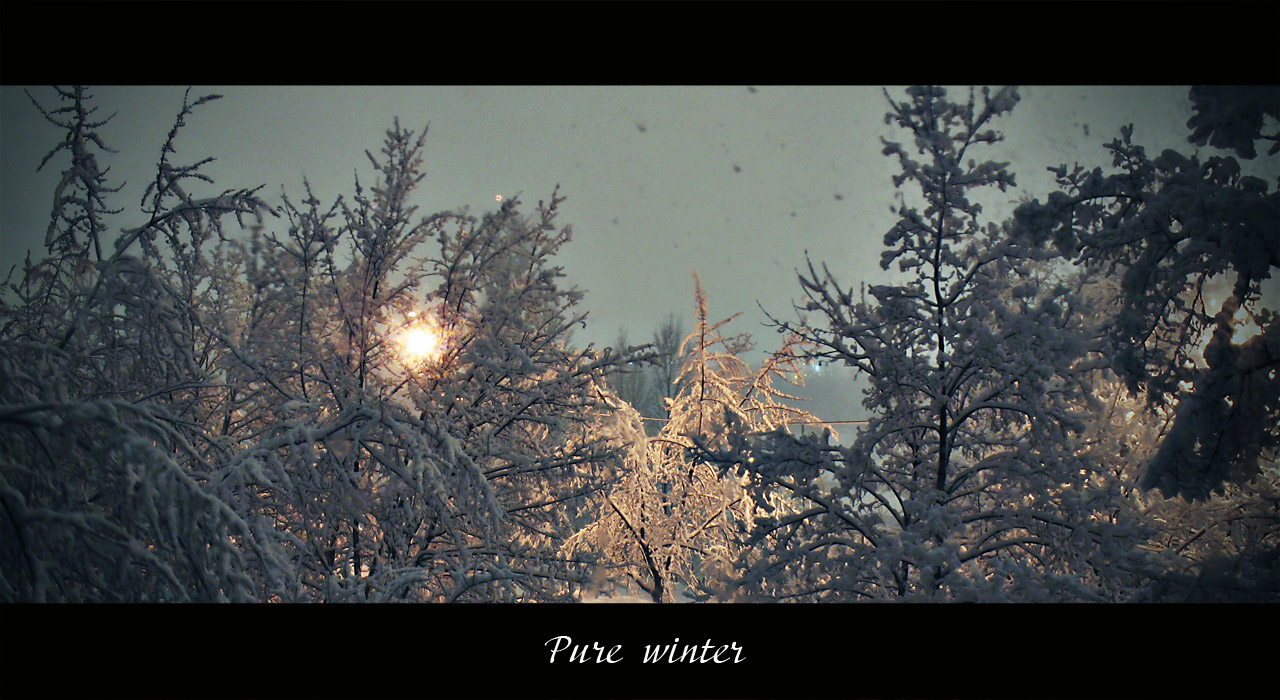 Pure winter