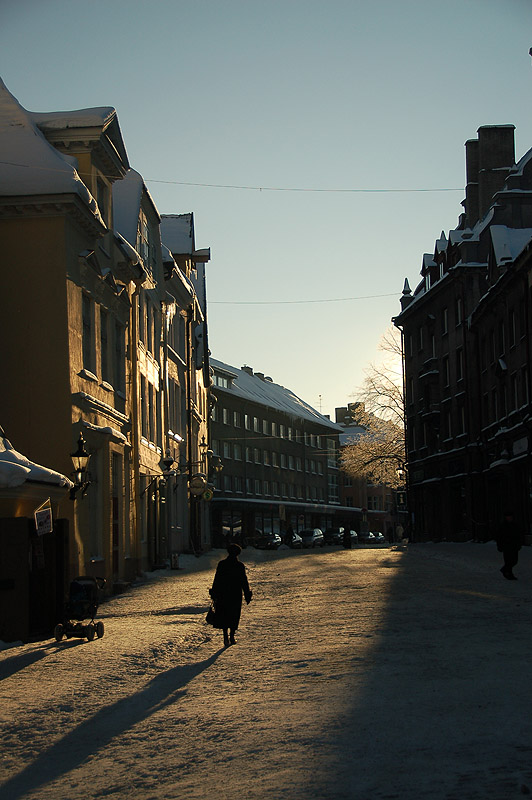 Город. Свет. Пешеход.