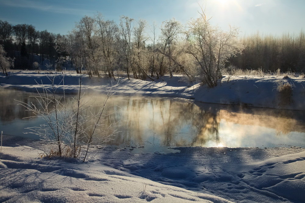 У снежной воды