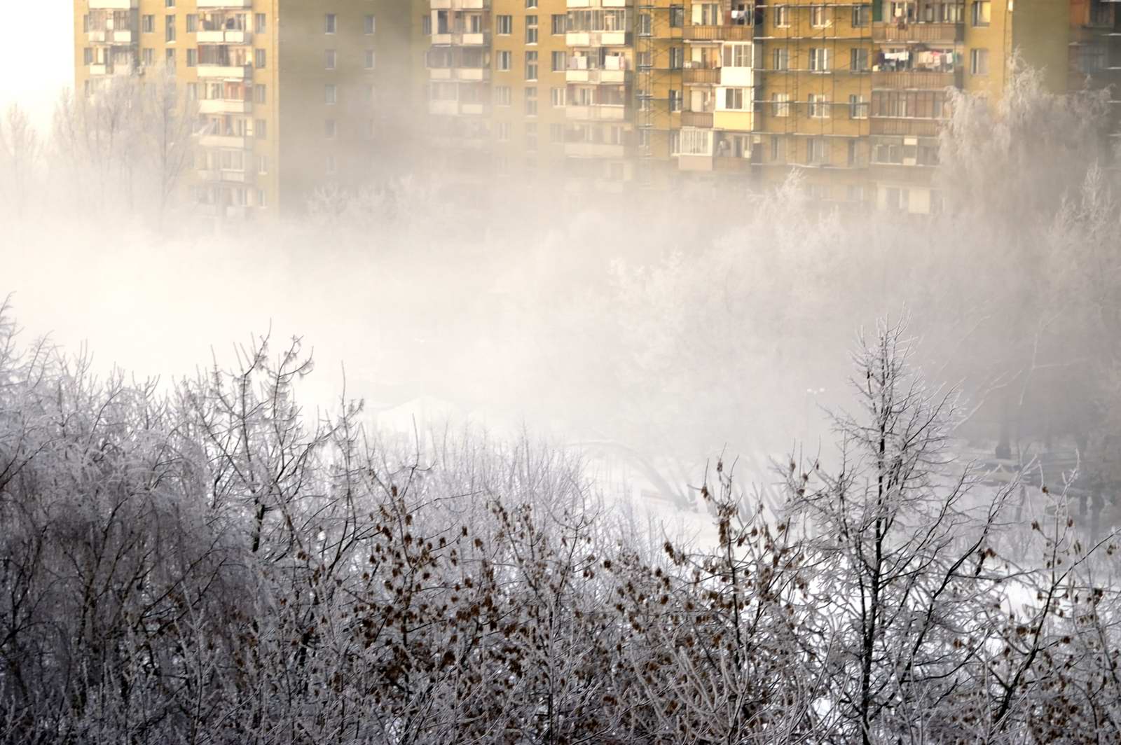 Москва. Вид из окна.