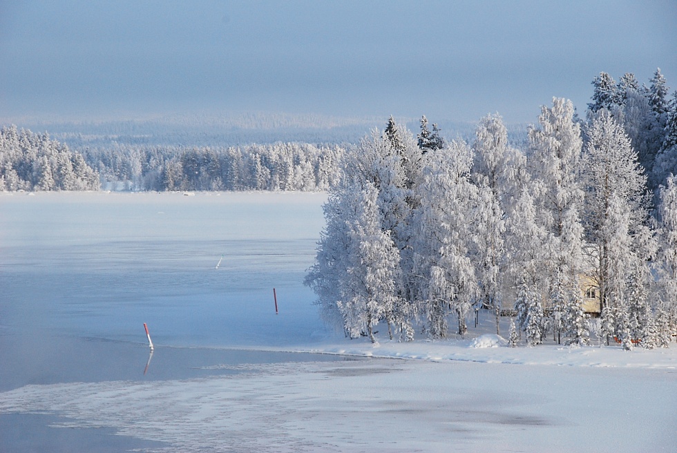 Снежно и морозно